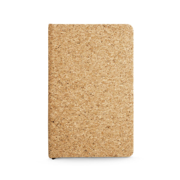 ADAMS A5. Bloc notes a5 en liège avec pages non-lignées de couleur ivoire – Image 2