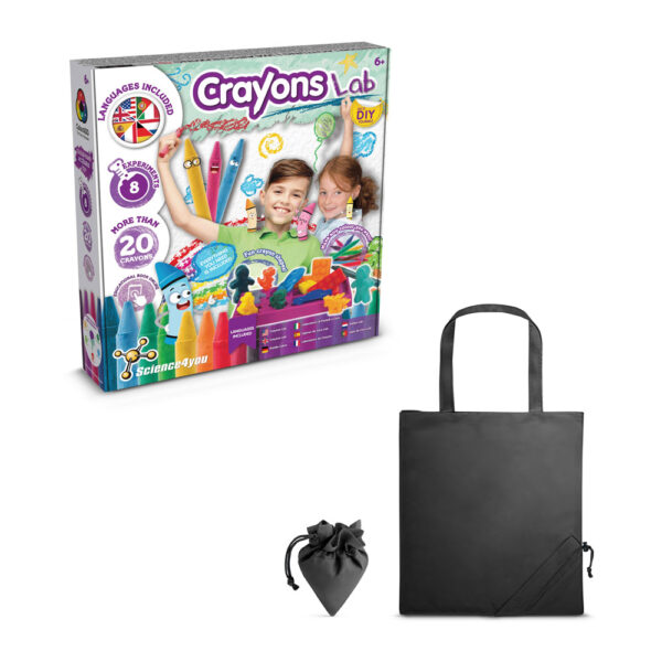 Crayon Factory Kit II. Jeu éducatif livré avec un sac cadeau pliable en 190t – Image 4