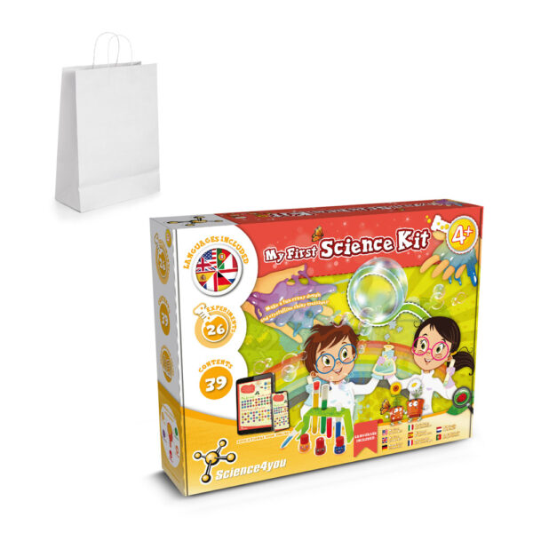 My First Science Kit II. Jouet éducatif livré avec un sac cadeau en papier kraft (100 g/m²)