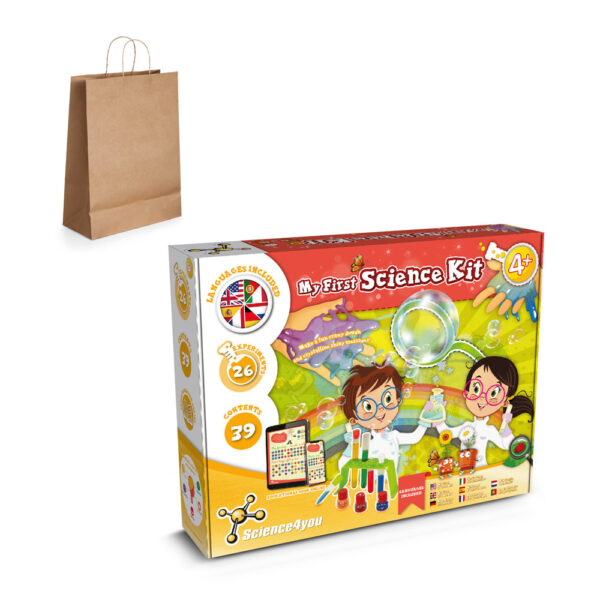 My First Science Kit III. Jouet éducatif livré avec un sac cadeau en papier kraft (115 g/m²)