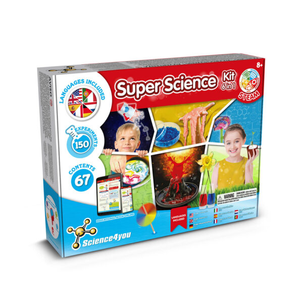 6 in 1 Super Science Kit I. Jouet éducatif pour enfants