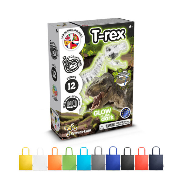 Fossil Excavation Kit V. Jeu éducatif livré avec un sac cadeau pliable en 190t