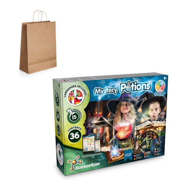 Mystery Potions Kit III. Kit éducatif livré avec un sac cadeau en papier kraft (115 g/m²)