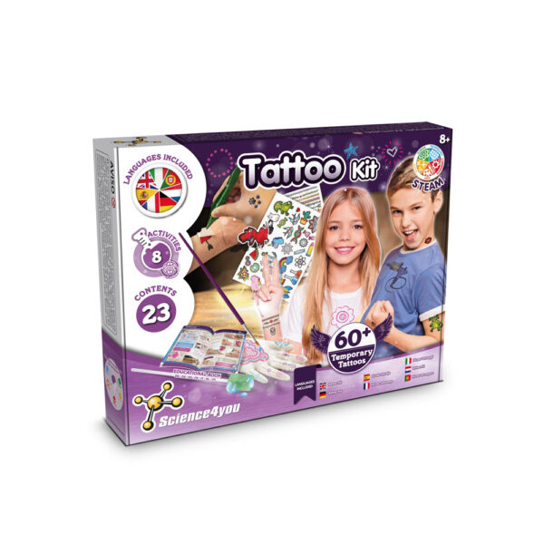 Tattoo Factory Kit I. Jeu éducatif pour enfants