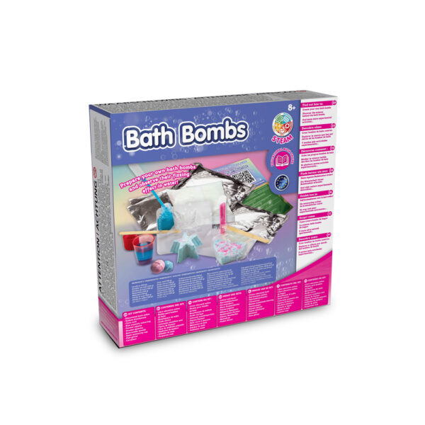 Bath Bombs Kit II. Jouet éducatif livré avec un sac cadeau en papier kraft (90 g/m²), fabriqué à partir de matériaux certifiés fsc™ et d'autres matériaux certifiés – Image 2
