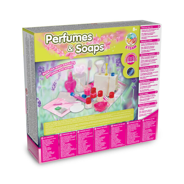 Perfume & Soap Factory Kit II. Jeu éducatif livré avec un sac cadeau en papier kraft (90 g/m²), fabriqué à partir de matériaux certifiés fsc™ et d'autres matériaux certifiés – Image 2