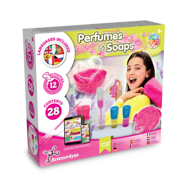 Perfume & Soap Factory Kit V. Jeu éducatif livré avec un sac cadeau pliable en 190t – Image 2