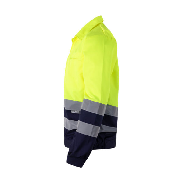 VL NEPTUNE. Veste en sergé bicolore (210g/m²) en polyester (80%) et coton (20%) – Image 3