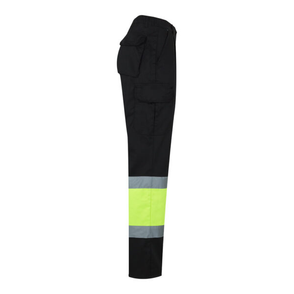 VL POSEIDON. Pantalon bicolore en sergé multipoches (210g/m²), en coton (20%) et polyester (80%) – Image 4