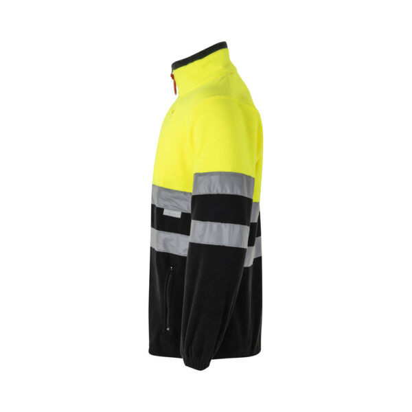 VL EROS LARGE. Veste polaire bicolore (280g/m²), en polyester (100%) – Image 2