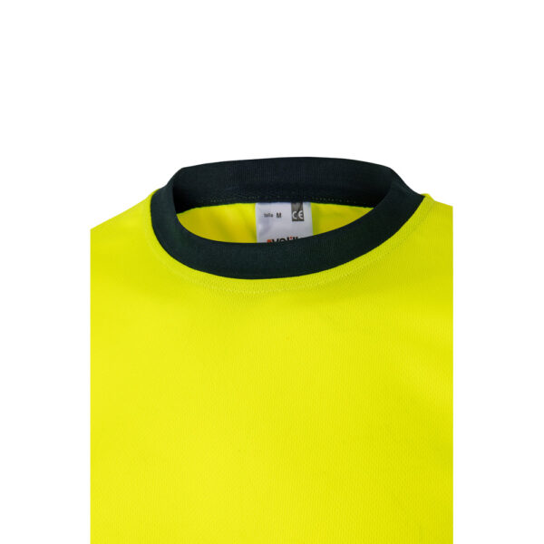 VL BRAHMA. T-shirt technique bicolore (140g/m²), en polyester (100%) – Image 4