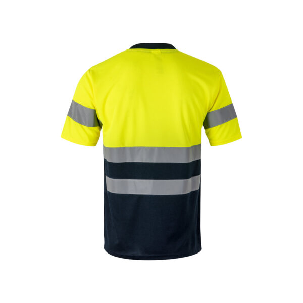 VL BRAHMA LARGE. T-shirt technique bicolore (140g/m²), en polyester (100%)