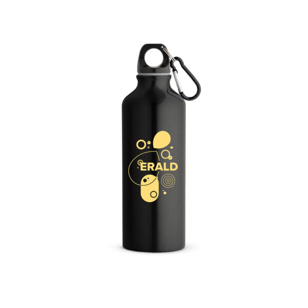 RE-LANDSCAPE M. Gourde en aluminium recyclé avec mousqueton 530 ml – Image 2