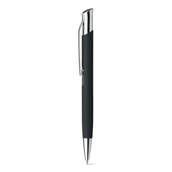 OLAF SOFT. Stylo à bille en aluminium, finition rubber – Image 3