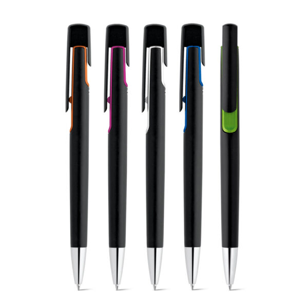 BRIGT. Stylo à bille avec finition métallique
