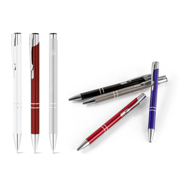 RE-BETA. Stylo à bille en aluminium recyclé (100% ral)