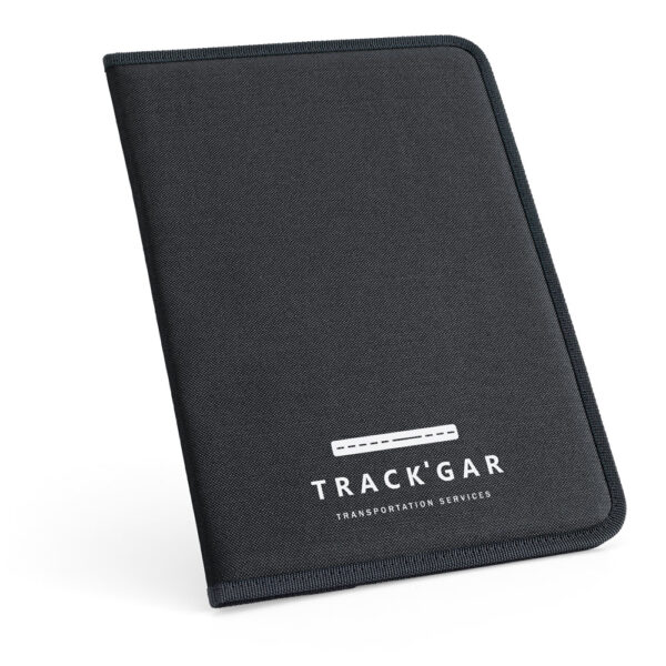 CUSSLER. Porte-documents a4 en 600d avec bloc de feuilles lignées – Image 3