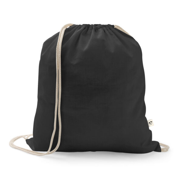 ISTANBUL. Sac à dos en coton recyclé (70%) et polyester (30% rpet) (150 g/m²) – Image 3
