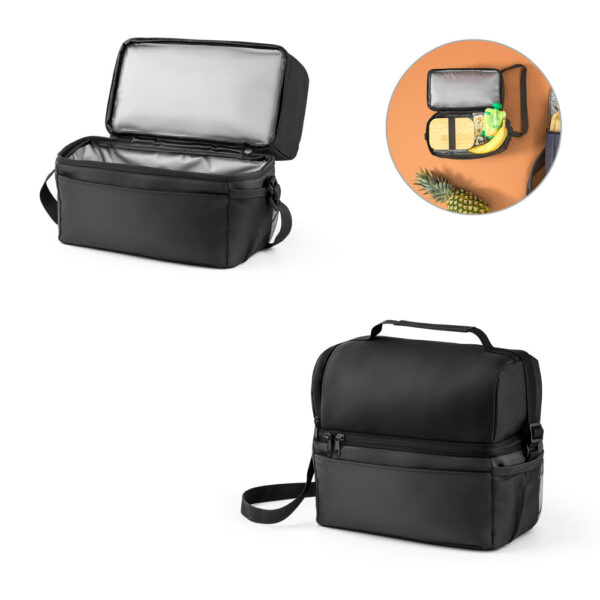 ZIPPERS COOLER. Sac thermique 7l en 300d et 840d jacquard