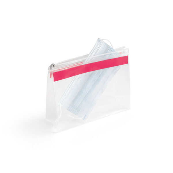 CHASTAIN. Transparent. pochette eva avec fermeture éclair – Image 3