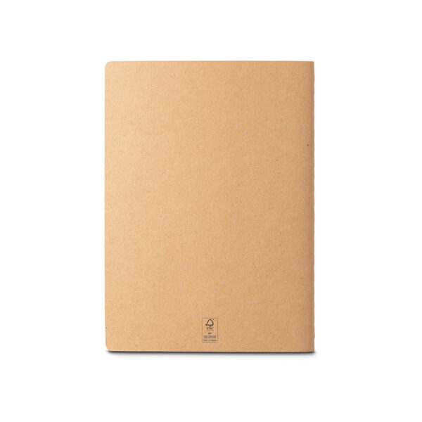 ALCOTT A4. Bloc-notes a4 à couverture cartonnée (250 g/m²) et pages unies – Image 3