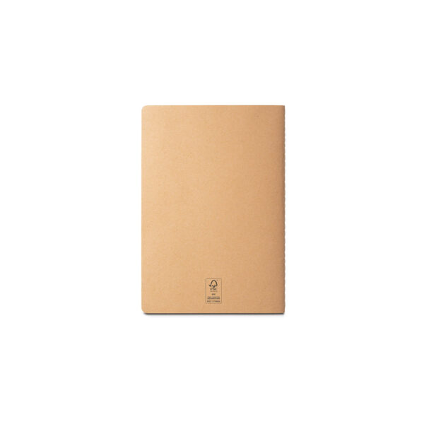 ALCOTT A5. Bloc-notes a5 à couverture cartonnée (250 g/m²) et pages unies – Image 3