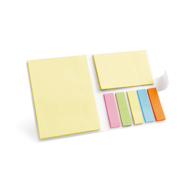 LEWIS. Bloc-notes de feuilles repositionnables avec 7 ensembles – Image 4