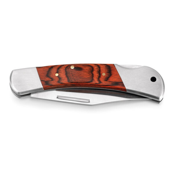 FALCON II. Canif en acier inoxydable et bois – Image 2