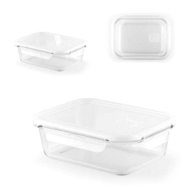 QUORIN. Boîte hermétique en verre borosilicaté 1 l