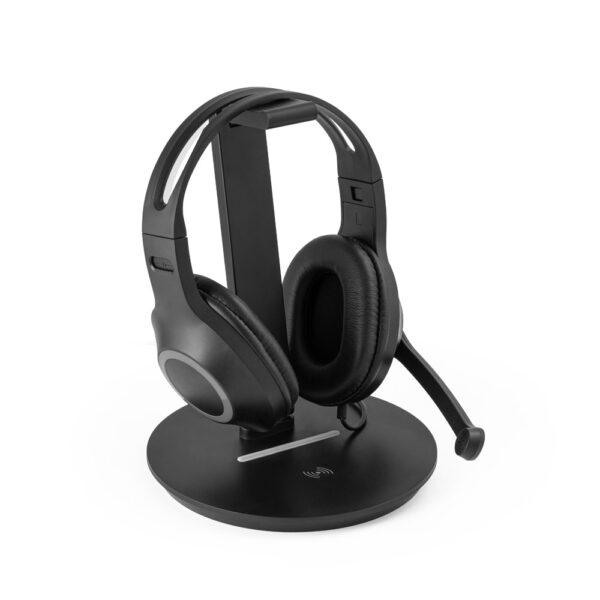 KILBY. Casque audio ajustable en abs et pp avec microphone – Image 3