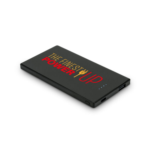 DENNING. Banque d'alimentation mince en acier inoxydable de 5 000 mah – Image 4