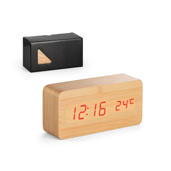DARWIN. Horloge de table en mdf