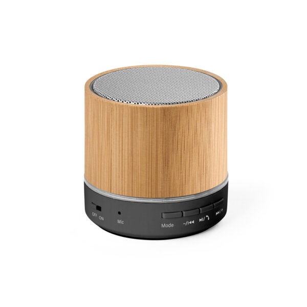RE-GLASHOW. Haut-parleur portable 3w avec une autonomie de 4h30m sur abs recyclé (100 % rabs)
