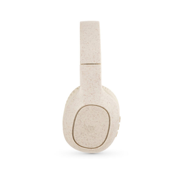 FEYNMAN. Casque sans fil pliable avec autonomie de 4 heures en paille de blé et abs – Image 2