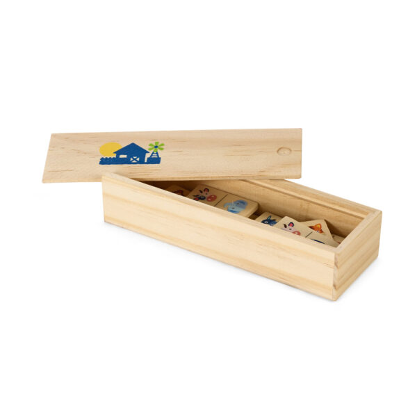 DOMIN. Jeu de dominos en bois – Image 2