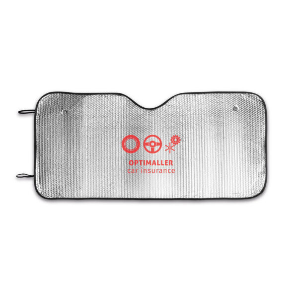 CRADLE. Pare-soleil pour pare-brise de voiture avec revêtement en pe et en aluminium – Image 2