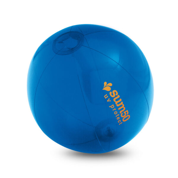 PECONIC. Ballon de plage gonflable en pvc translucide – Image 2