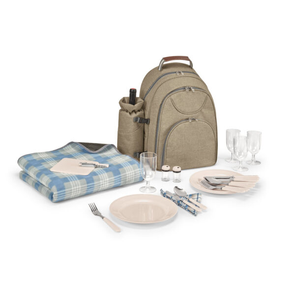 VILLA. Sac à dos thermique pour pique-nique en polyester recyclé haute densité 600d – Image 4