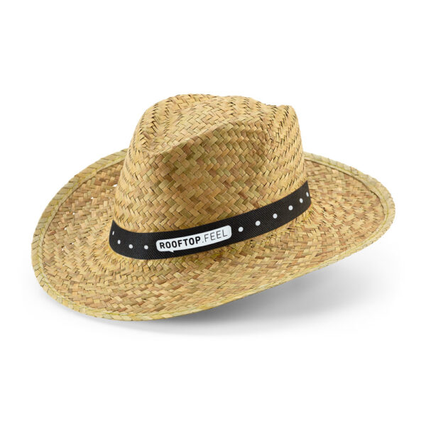 JEAN POLI. Chapeau de paille naturel – Image 2