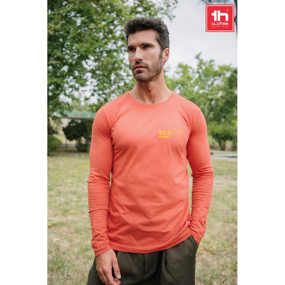 THC BUCHAREST. T-shirt à manches longues pour homme