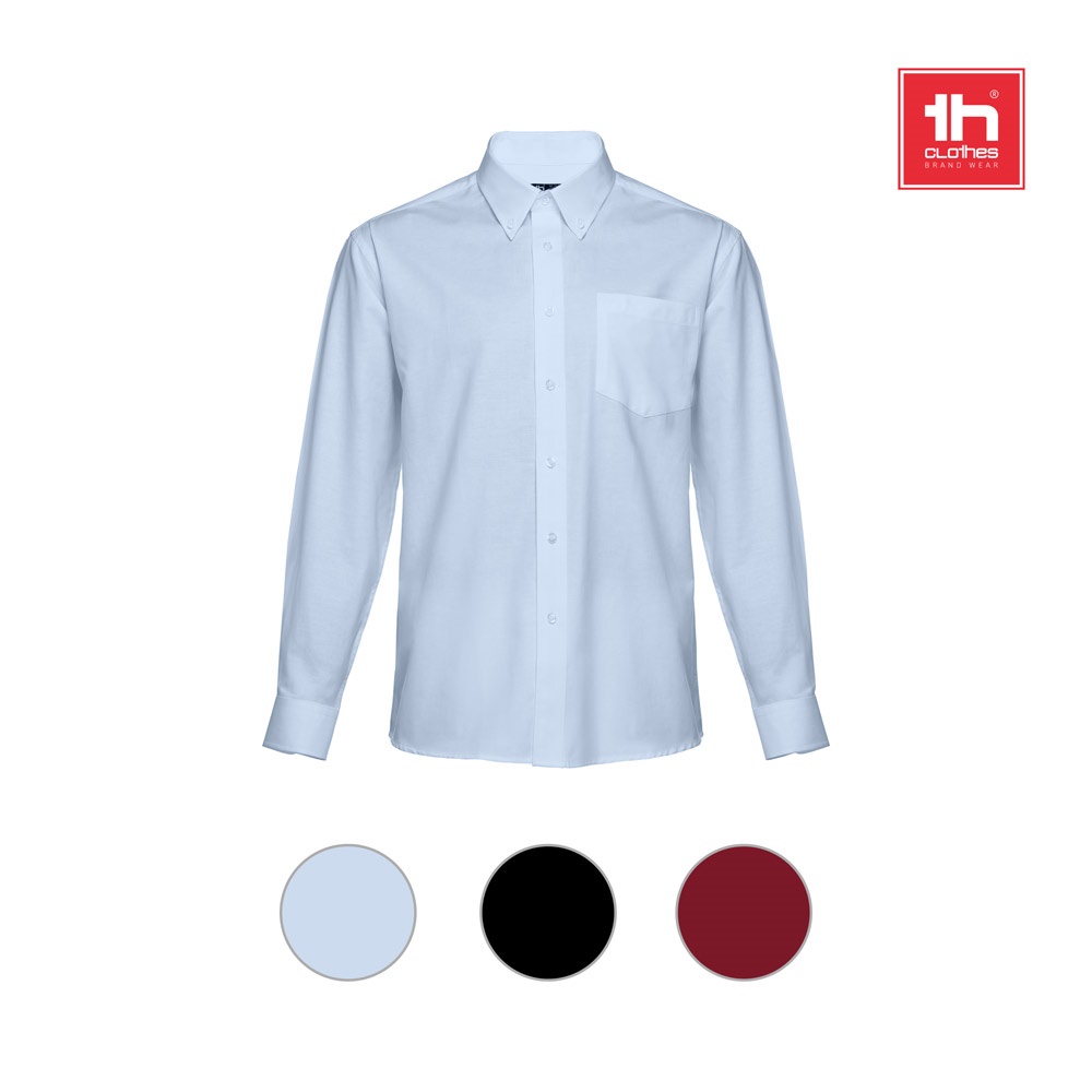 THC TOKYO. Chemise oxford à manches longues pour hommes