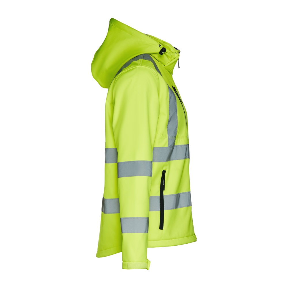 THC ZAGREB WORK. Veste softshell haute visibilité (unisexe) – Image 4