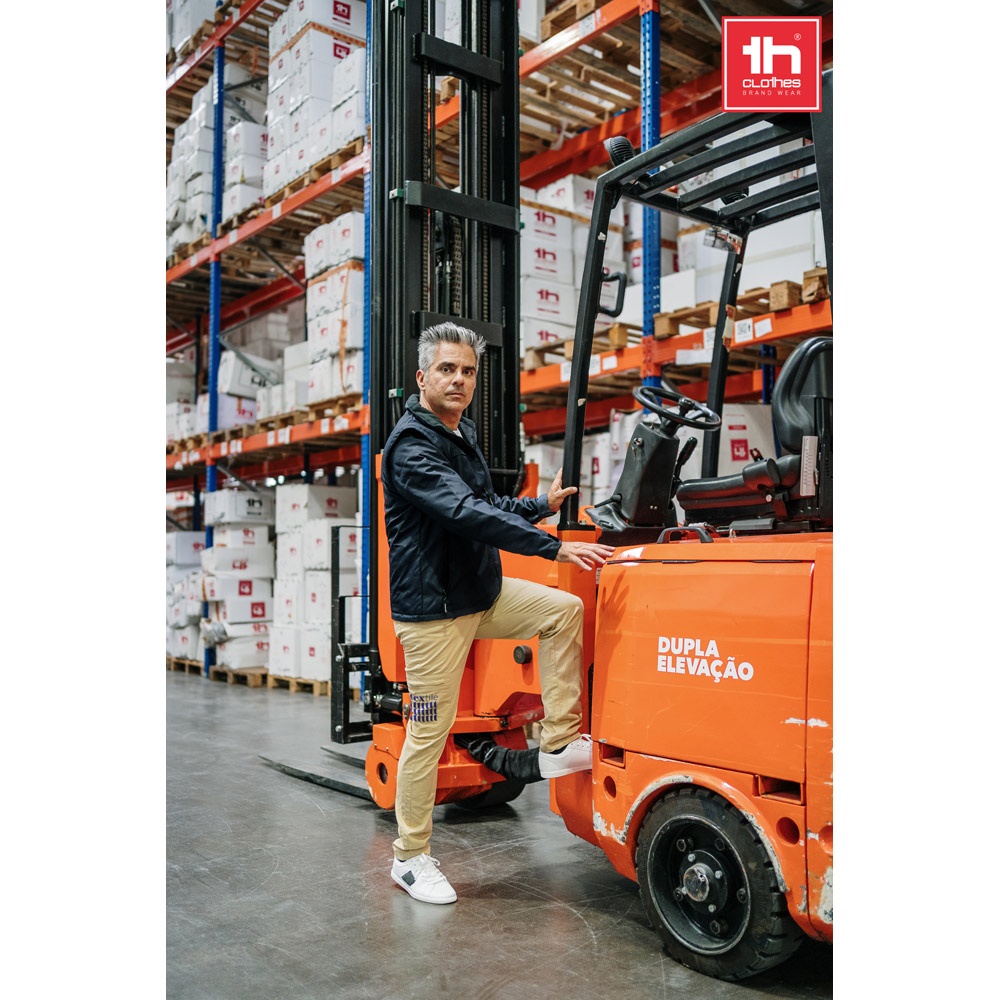 THC TALLINN. Pantalon en coton et élasthanne