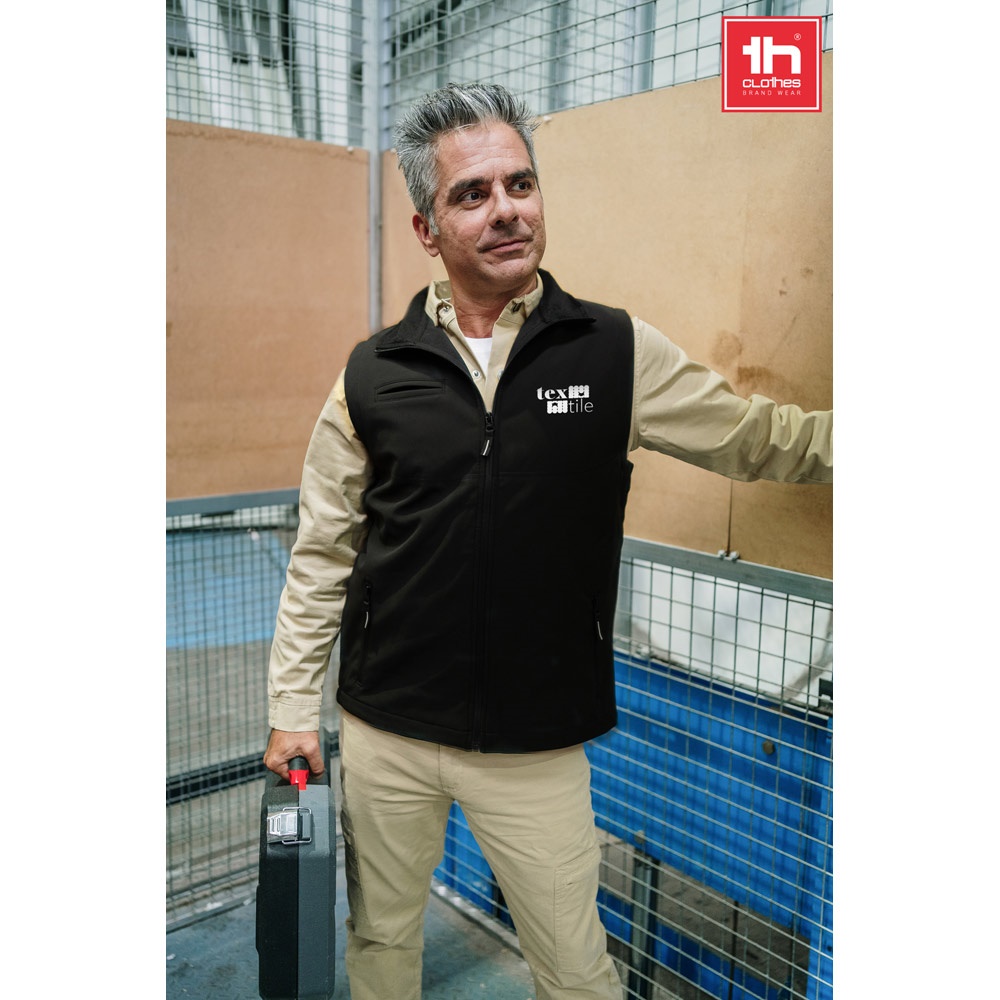 THC BAKU. Gilet softshell unisexe