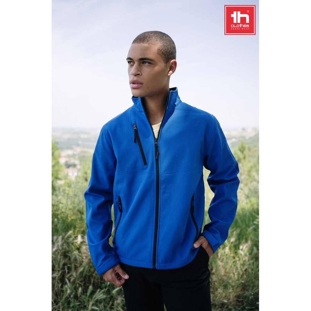 THC EANES. Veste softshell (unisexe) en polyester et élasthanne
