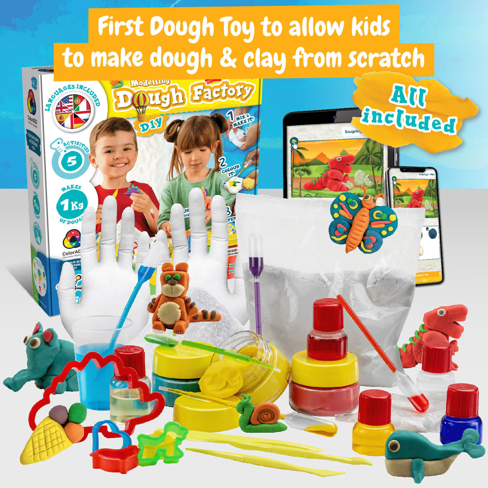 Modeling Dough Factory Kit I. Jeu éducatif pour enfants – Image 3