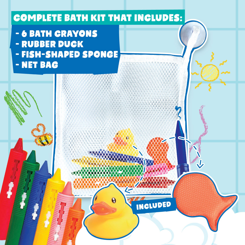 BATH CRAYONS. Jouets éducatifs pour enfants – Image 4