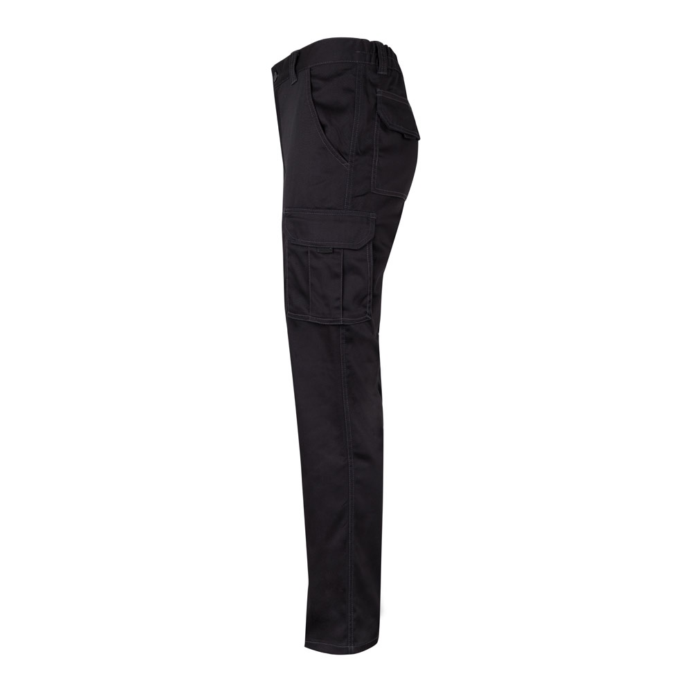 VL PAN. Pantalon stretch, multipoches (290g/m²), en coton (46%), eme (38%) et polyester (16%) – Image 3