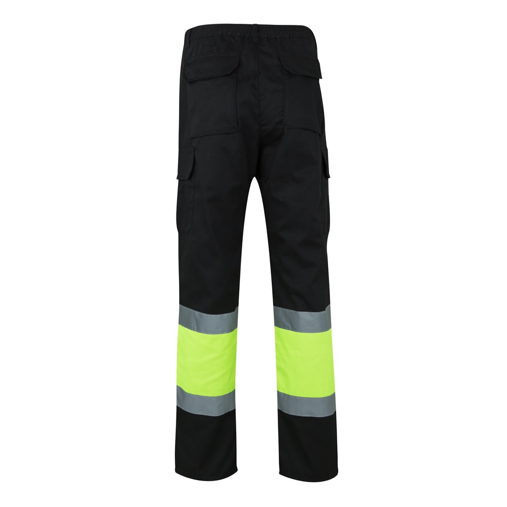 VL POSEIDON LARGE. Pantalon bicolore en sergé multipoches (210g/m²), en coton (20%) et polyester (80%) – Image 2