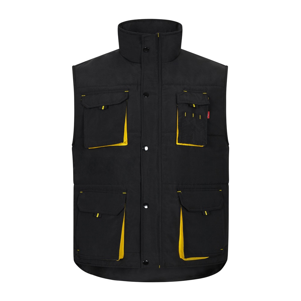 VL NERGAL. Gilet rembourré, bicolore, multipoches (120g/m²), en polyester (100%) – Image 4